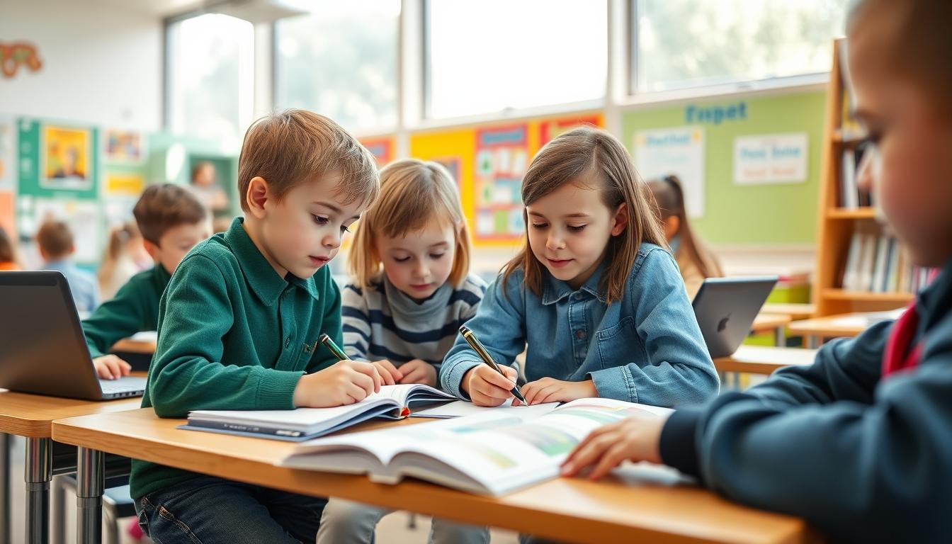 Modern university campus for students